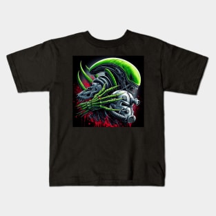 Alien Xenomorph versus Fallout Kids T-Shirt